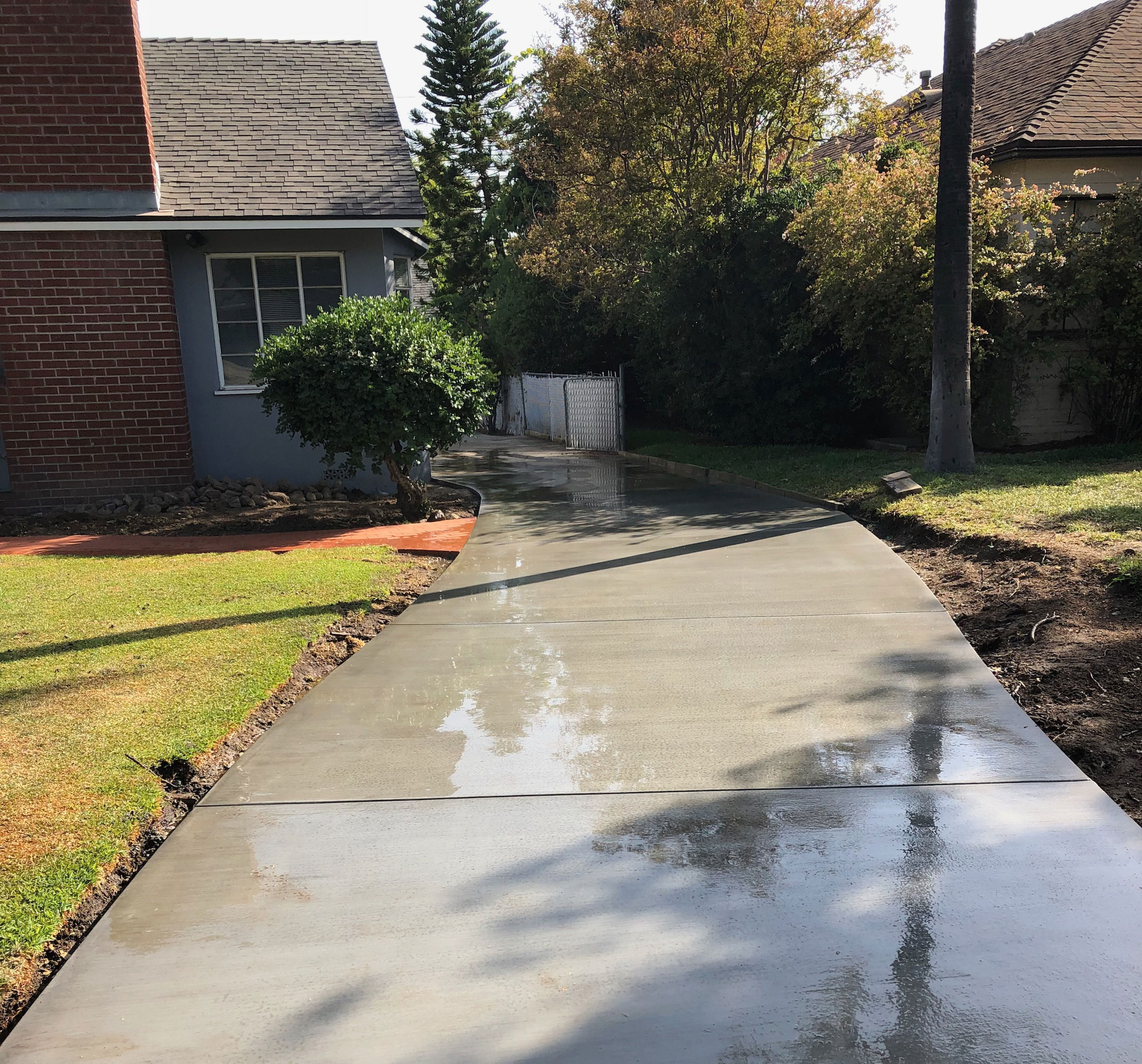 Concrete Walkway