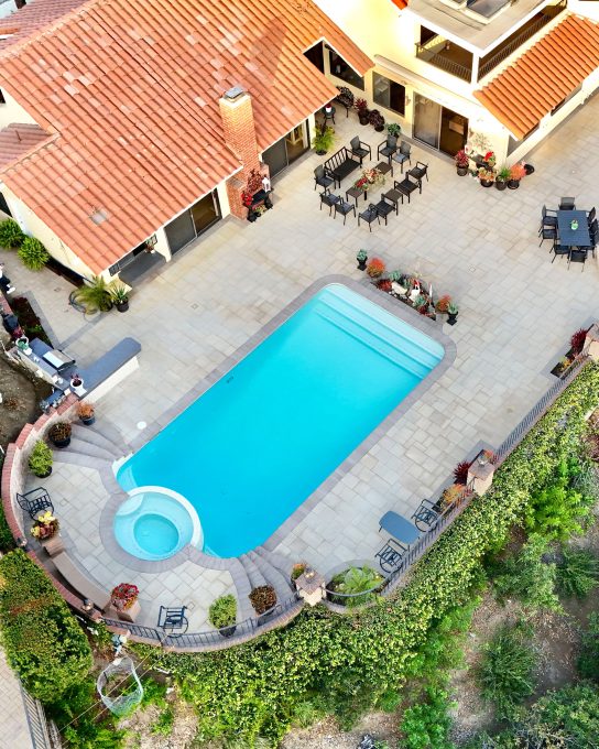 Paver Pool Deck in Glendale