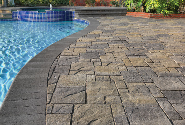 Angelus heartland paver pool deck