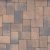 Antique Cobble i pattern Cream Brown Charcoal color