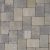 Antique Cobble i pattern Gray Moss Charcoal color