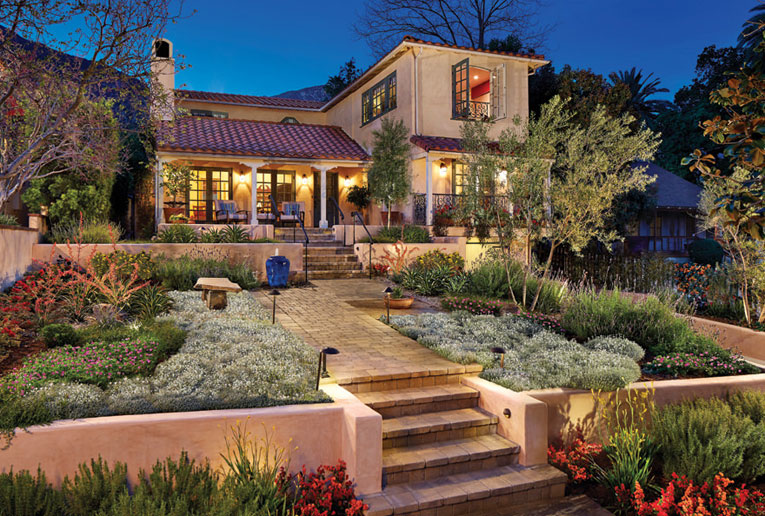 Castle Cobble paver stones in Ashlar pattern