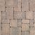 Estate Cobble I & II pavers in Cream Brown Charcoal color