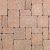 Estate Cobble I & II pavers in Cream Terracotta Brown color