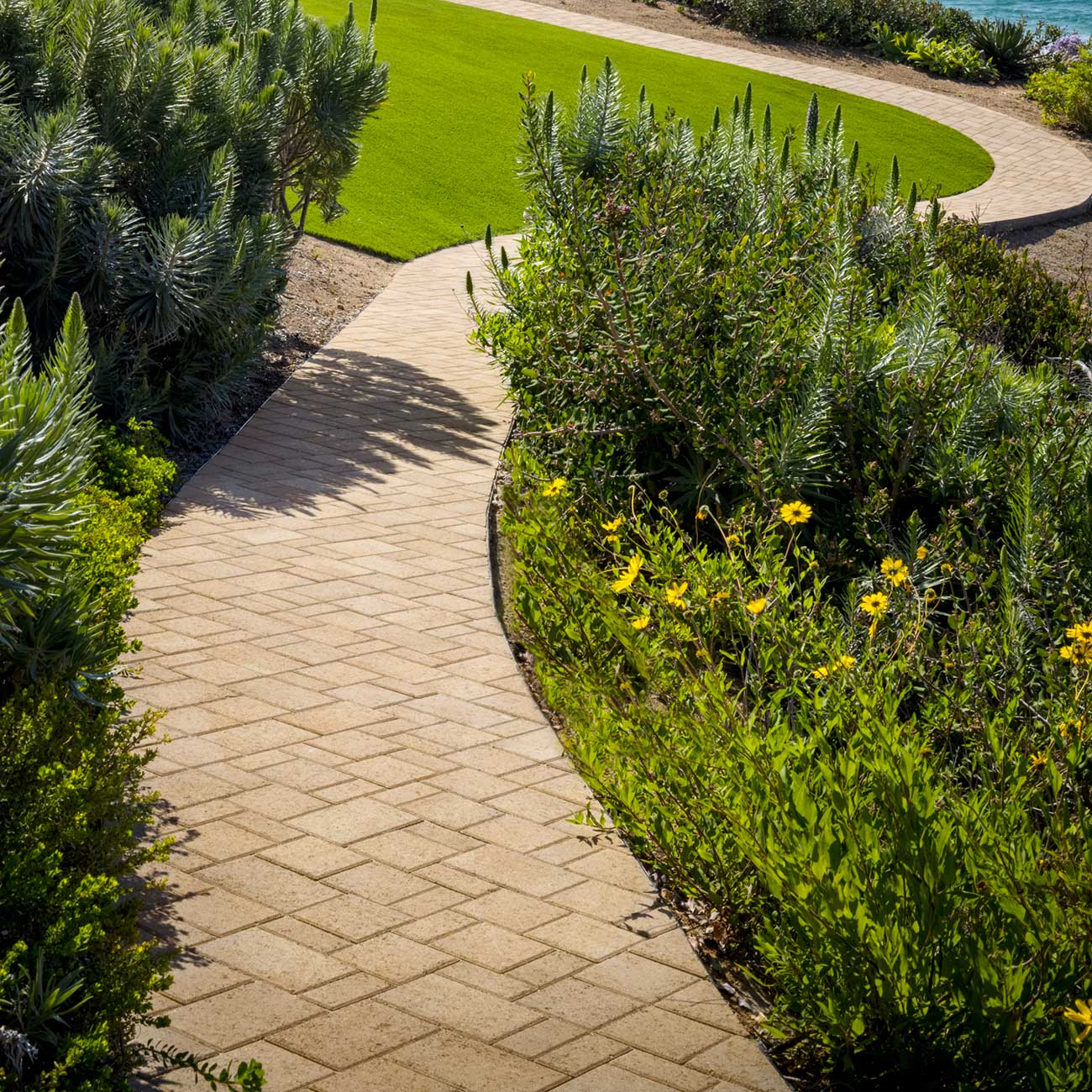 Catalina Grana paver walkway