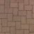 antique cobble i pattern mocha color