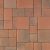 Courtyard Stone Cream Terracotta Brown Color